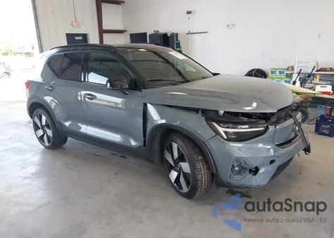 2023 Volvo Xc40 Recharge Pure Electric Twin Ultimate z USA, uszkodzony, nr VIN YV4ED3UMXP2087183